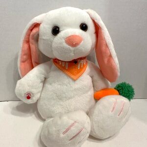 Hallmark Hip Hop Singing Easter Rabbit White and Pink Stuffed Bunny